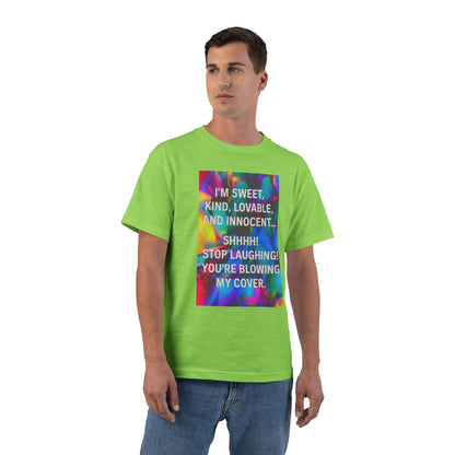 Blowing My Cover Men's Short-Sleeve Crewneck Tee