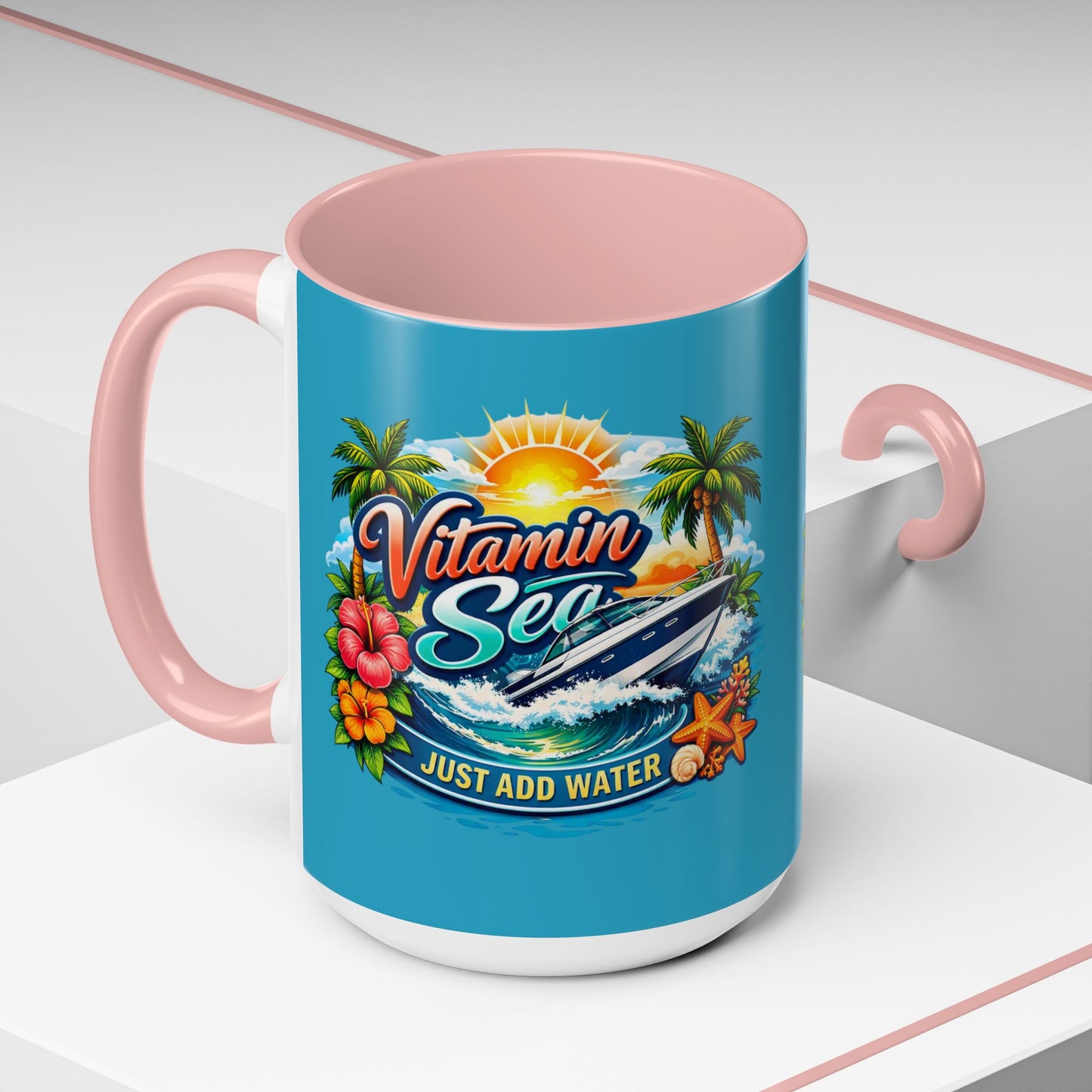 Vitamin Sea 2-Tone Coffee Mug