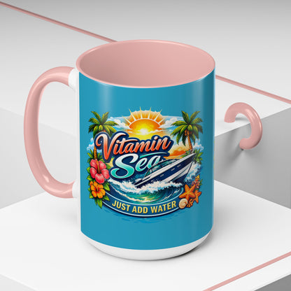 Vitamin Sea 2-Tone Coffee Mug