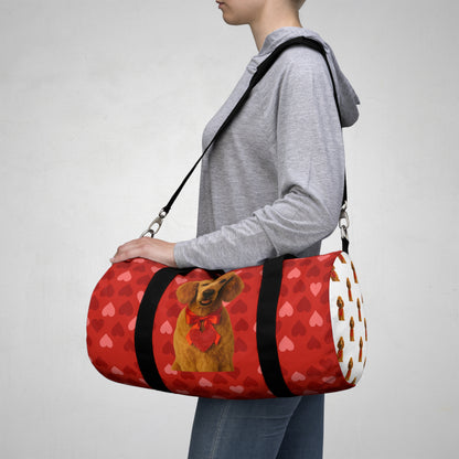 Cupid's Companion Poodle Duffel Bag