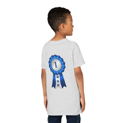 Show Ribbon Youth Unisex Short Sleeve Crewneck Tee