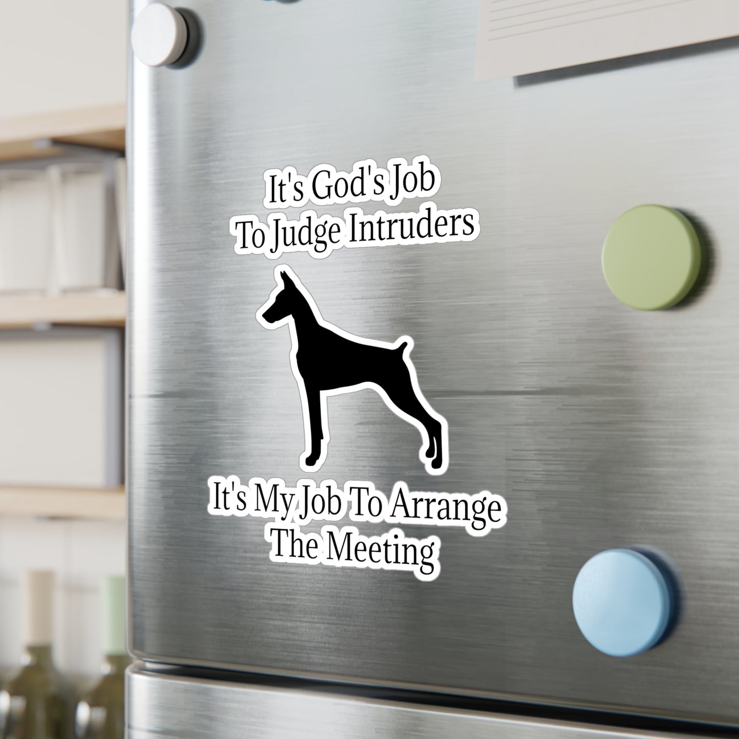 Arrange The Meeting Vinyl Decal