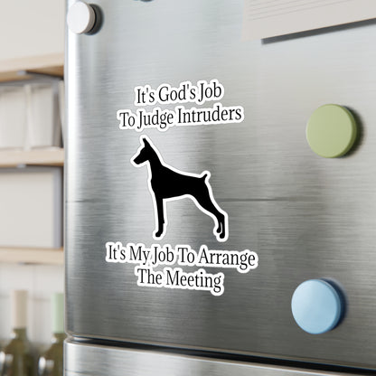 Arrange The Meeting Vinyl Decal