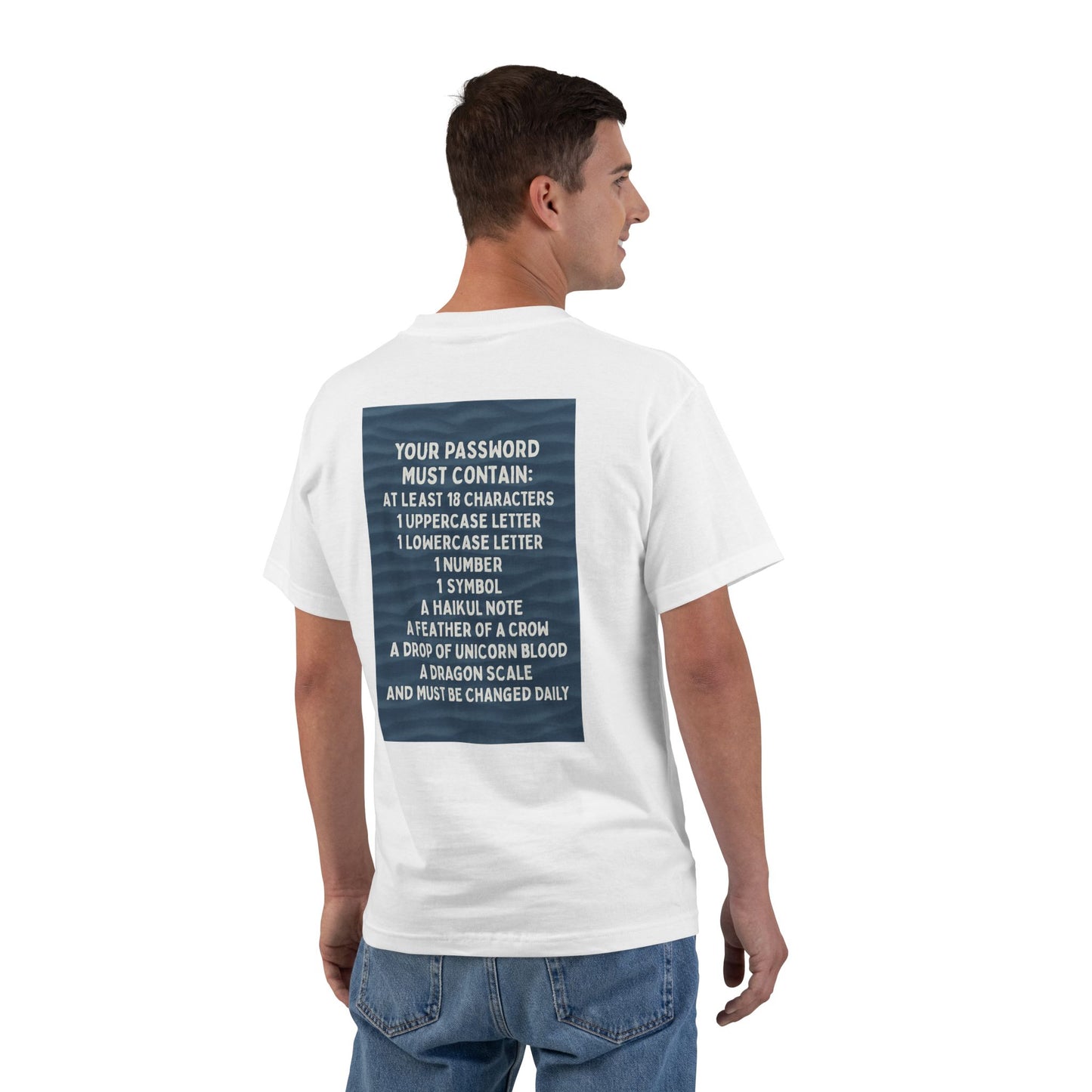 Password Men's Short-Sleeve Crewneck Tee