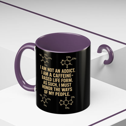 Not An Addict 2-Tone Coffee Mug