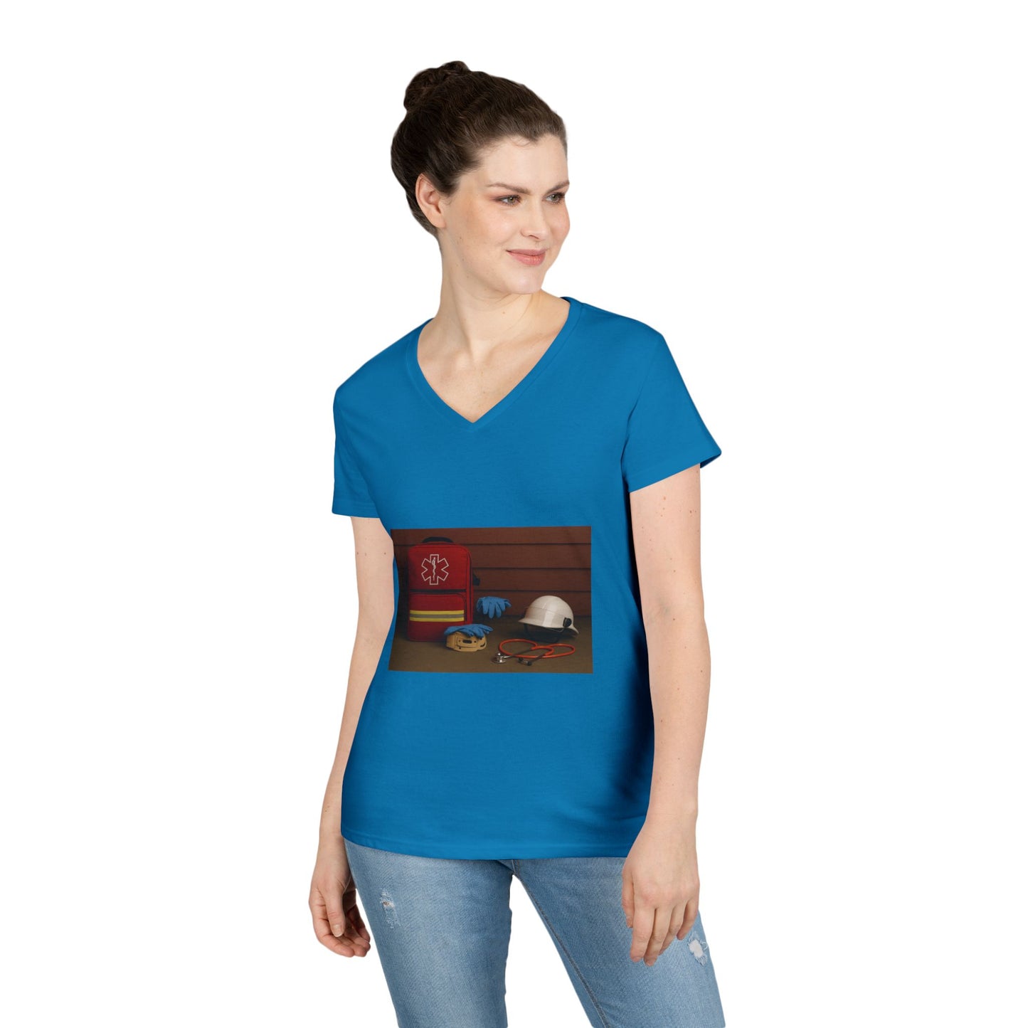 EMS Appreciation Women's V-Neck T-Shirt