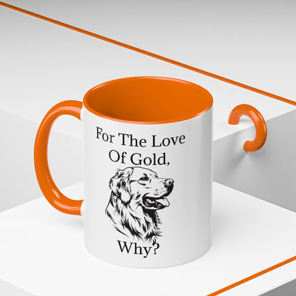 For The Love Of Gold 2-Tone Coffee Mug