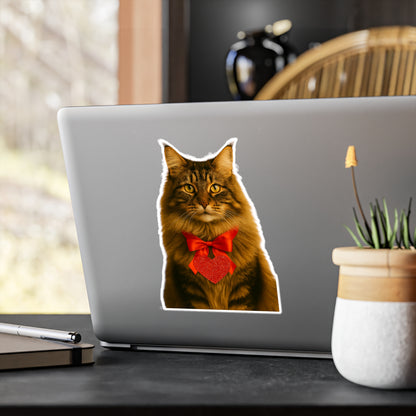 Cupid's Companion Cat Vinyl Decal