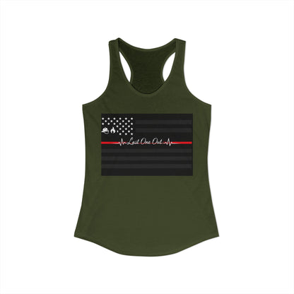 Thin Red Line Women's Racerback Tank