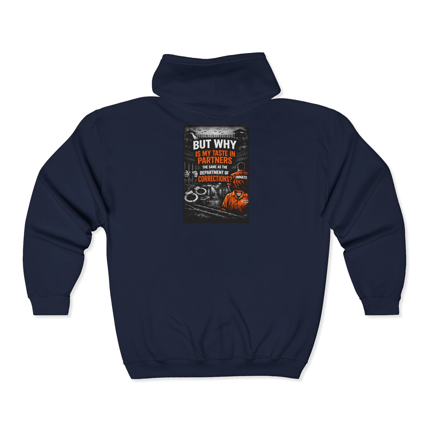 Department Of Corrections Unisex Full Zip Hoodie