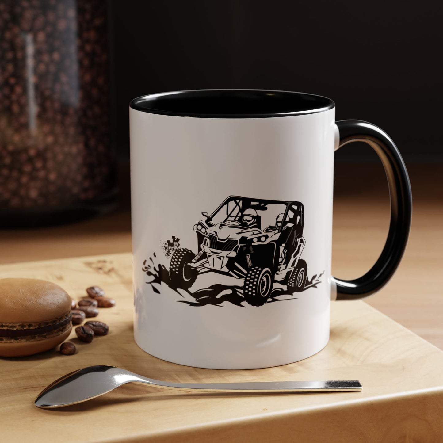Slingin' Mud Side By Side 2-Tone Coffee Mug
