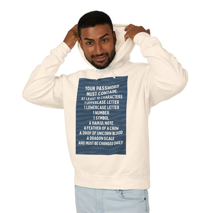 Password Unisex Lightweight Hoodie