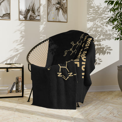 Not An Addict Velveteen Microfiber Blanket