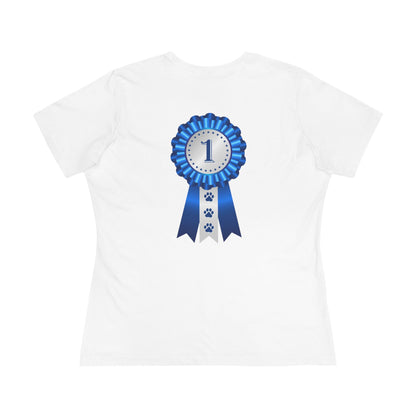 Show Ribbon Women's Short Sleeve Crewneck Tee