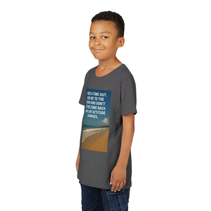 Time Out Youth Unisex Short Sleeve Crewneck Tee