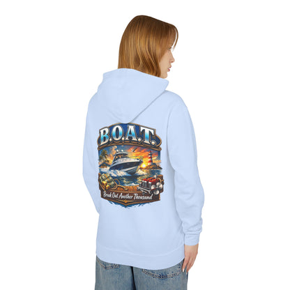 B.O.A.T. Unisex Lightweight Hoodie