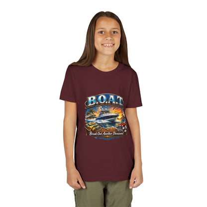B.O.A.T. Youth Unisex Short Sleeve Crewneck Tee