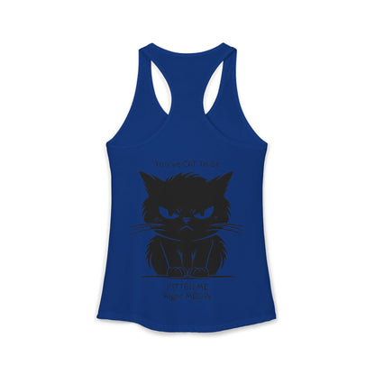 KITTEN Me Women's Racerback Tank