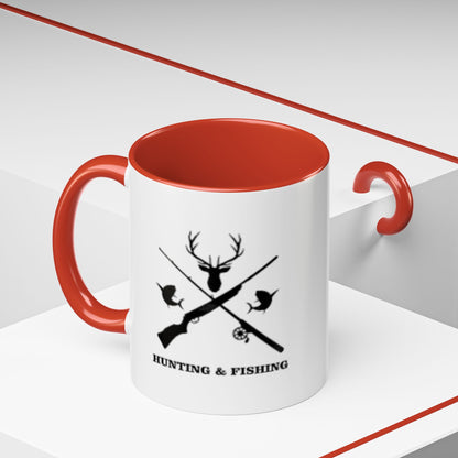 Hunting/Fishing 2-Tone Coffee Mug