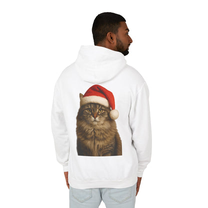 Santa Paws Cat Unisex Lightweight Hoodie