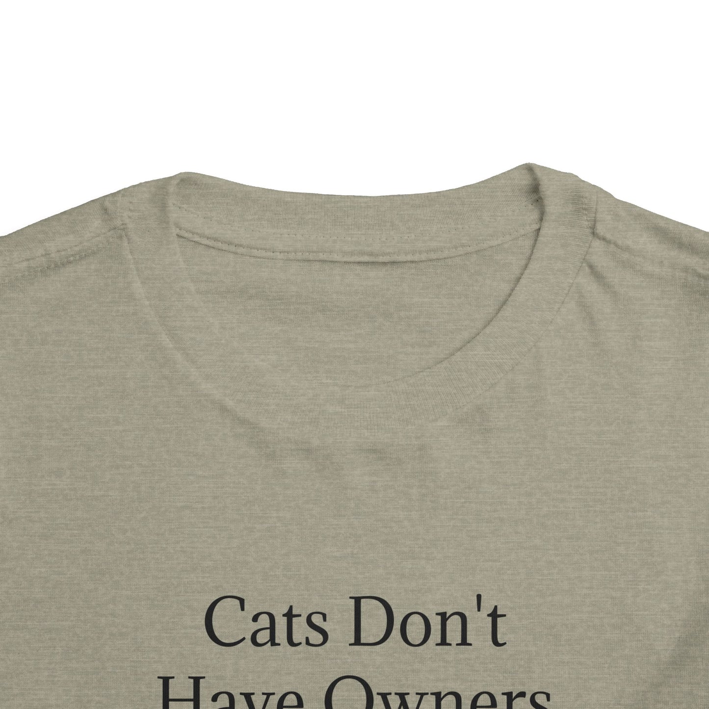 Cat Minions Toddler Unisex Short Sleeve Crewneck Tee