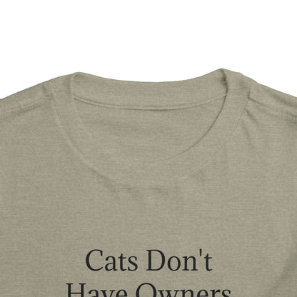 Cat Minions Toddler Unisex Short Sleeve Crewneck Tee