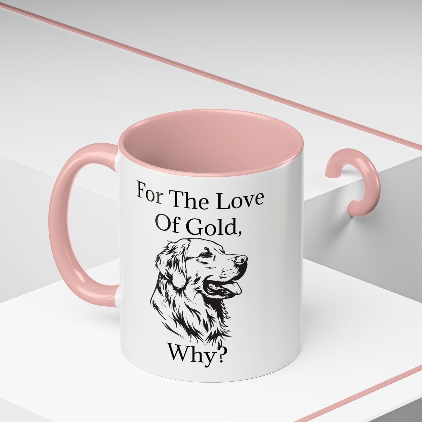 For The Love Of Gold 2-Tone Coffee Mug