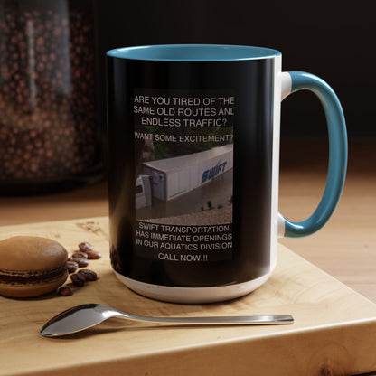 Swift Aquatics 2-Tone Coffee Mug