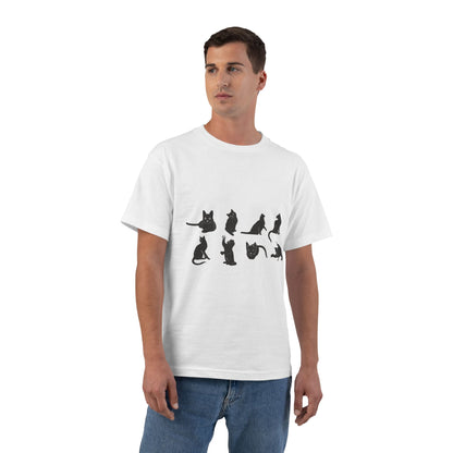 Cats Men's Short-Sleeve Crewneck Tee