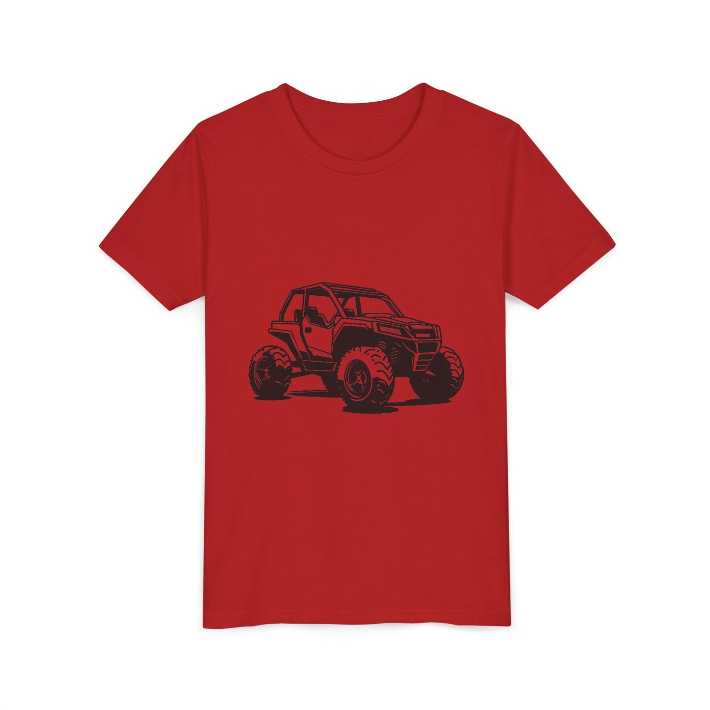 Off The Beaten Path Side By Side Youth Unisex Short Sleeve Crewneck Tee
