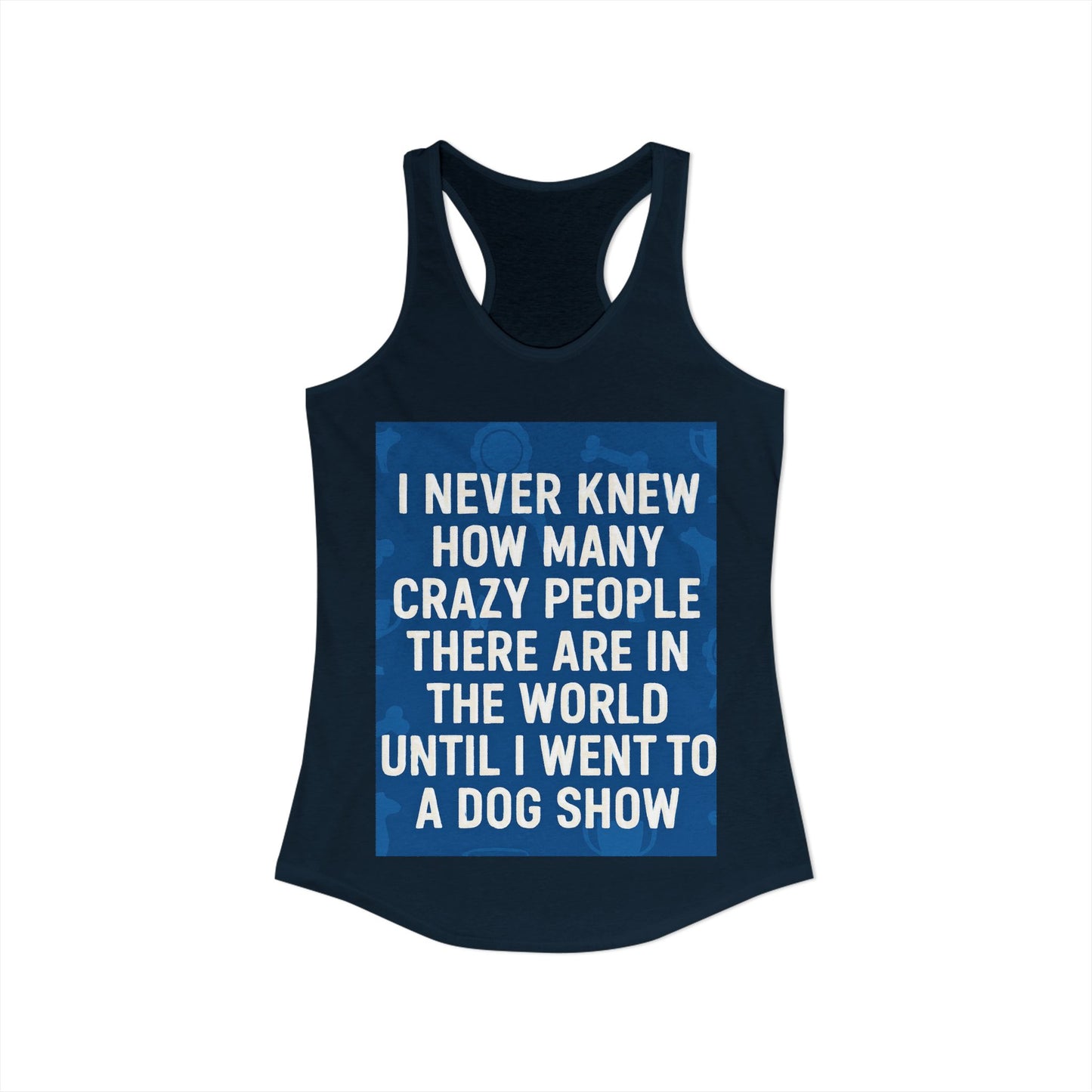 Never Knew Women's Racerback Tank