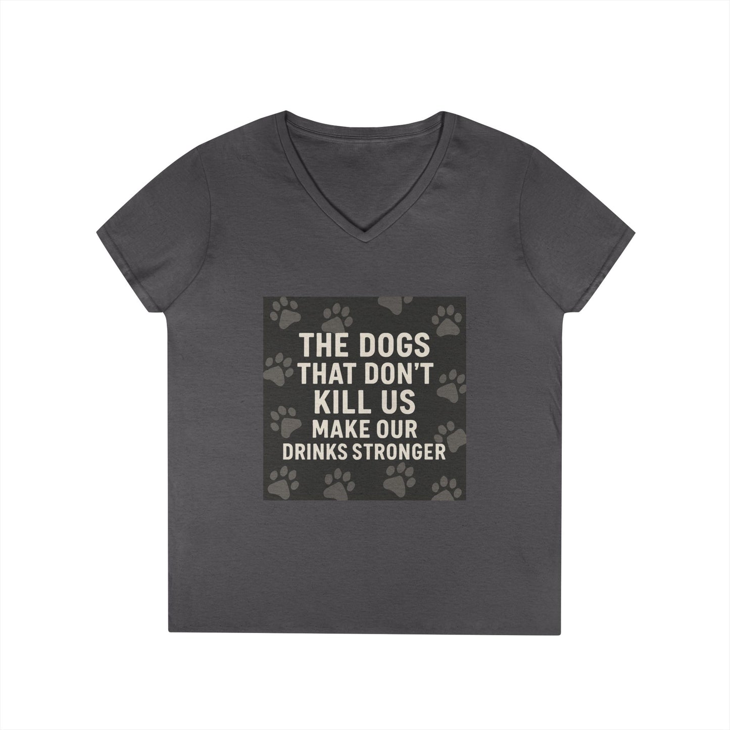 Drinks Stronger Women's V-Neck T-Shirt