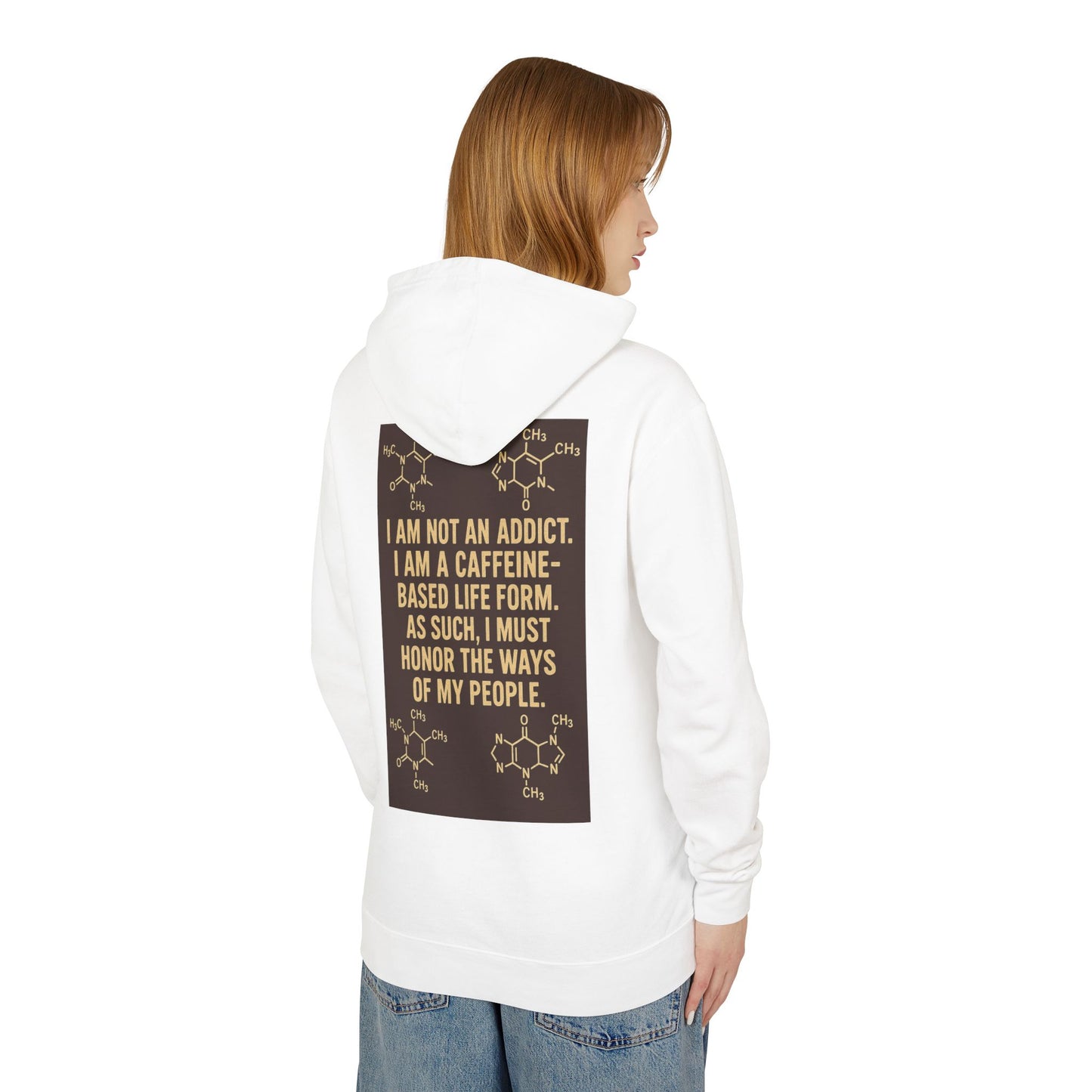Not An Addict Unisex Lightweight Hoodie