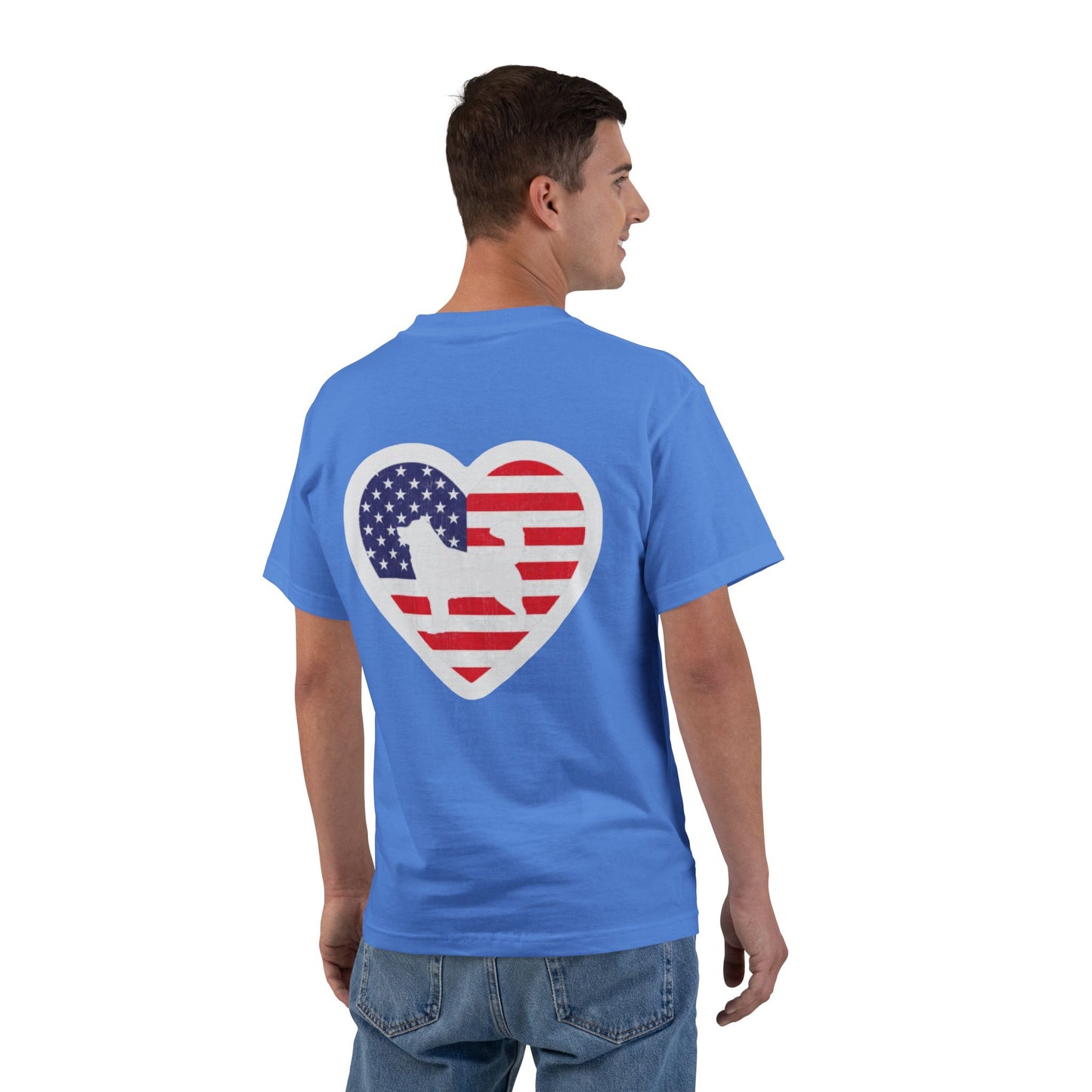 Malamute Flag Men's Short-Sleeve Crewneck Tee