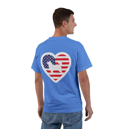 Malamute Flag Men's Short-Sleeve Crewneck Tee