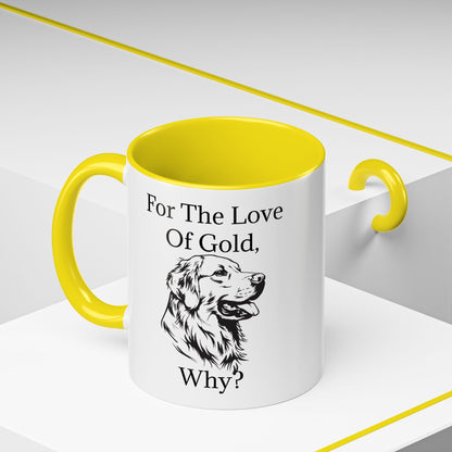 For The Love Of Gold 2-Tone Coffee Mug