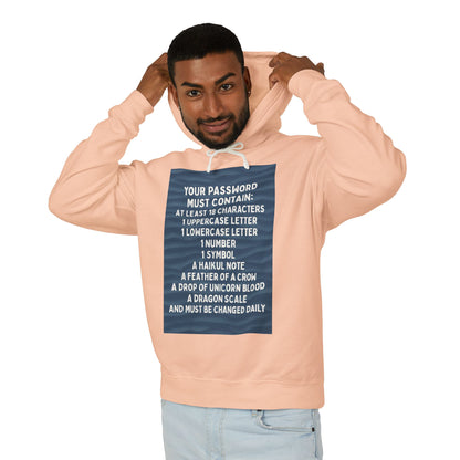 Password Unisex Lightweight Hoodie