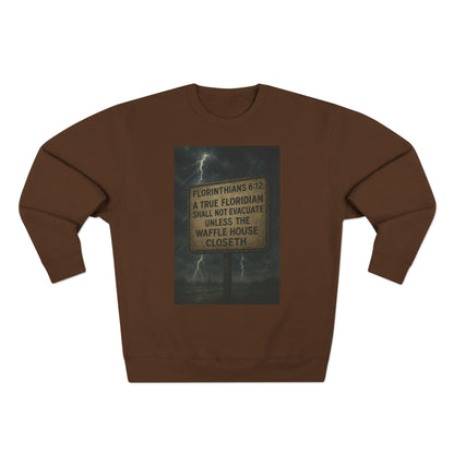Florinthians 6:12 Unisex Crewneck Sweatshirt
