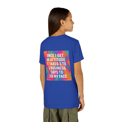 Fix My Face Youth Unisex Short Sleeve Crewneck Tee