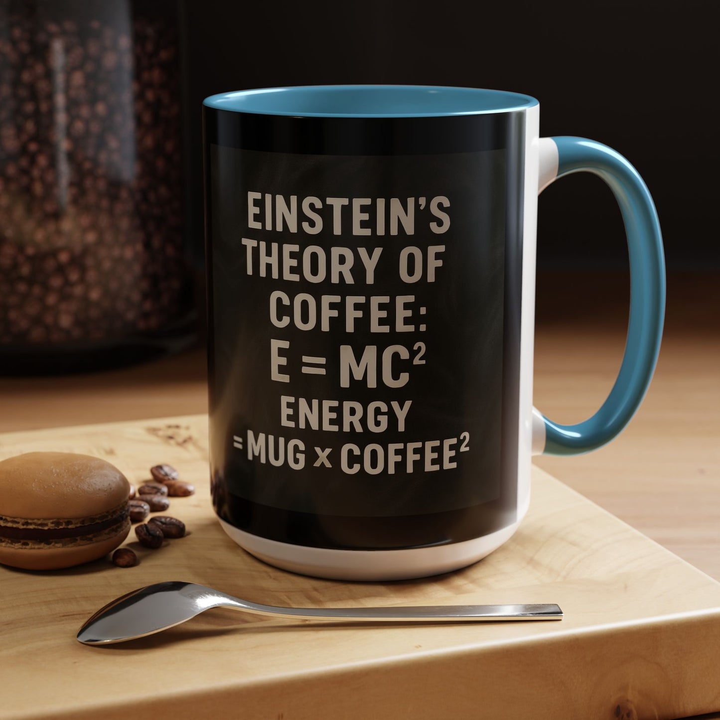 Einstein's Theory Of Coffee 2-Tone Coffee Mug