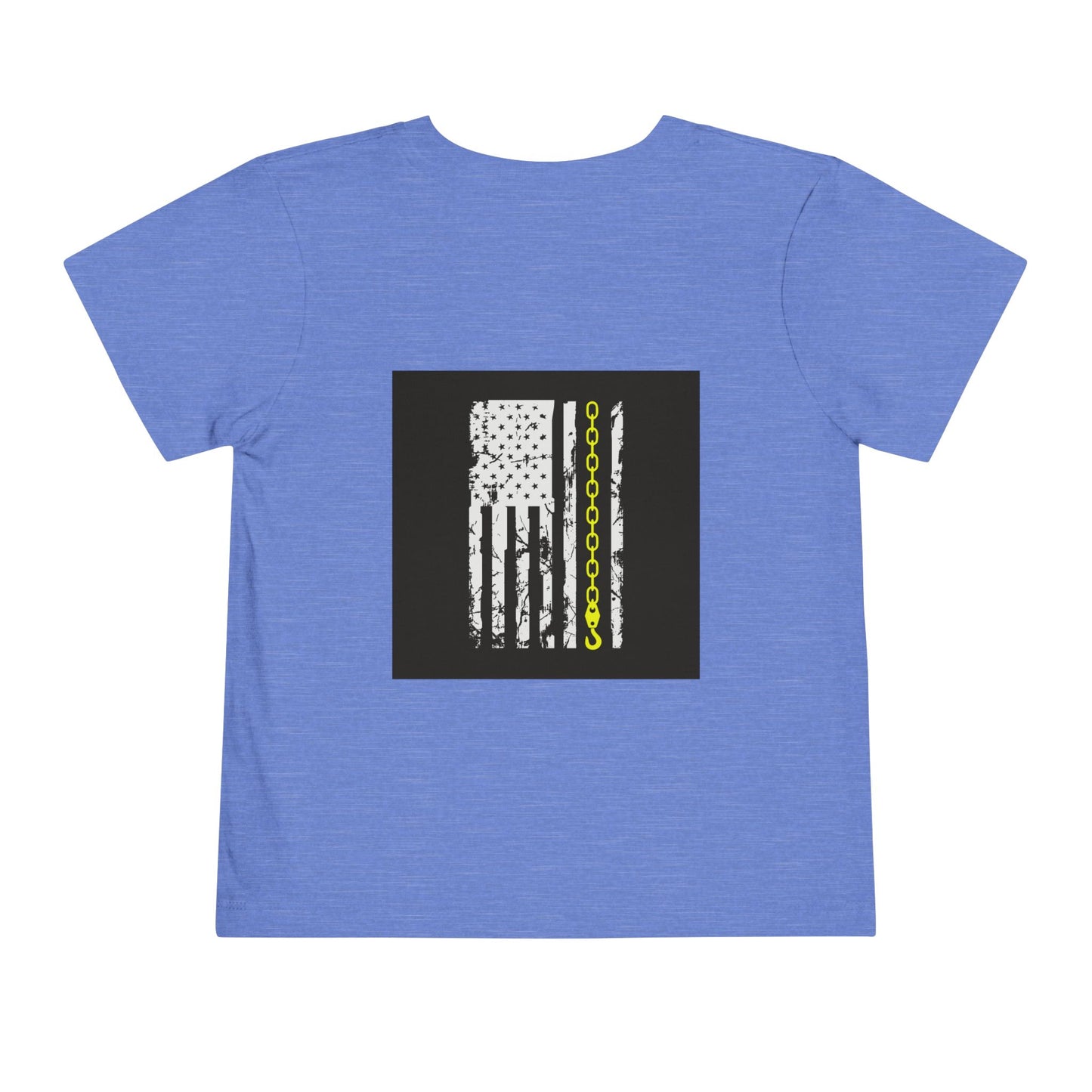 Thin Yellow Line Toddler Unisex Short Sleeve Crewneck Tee