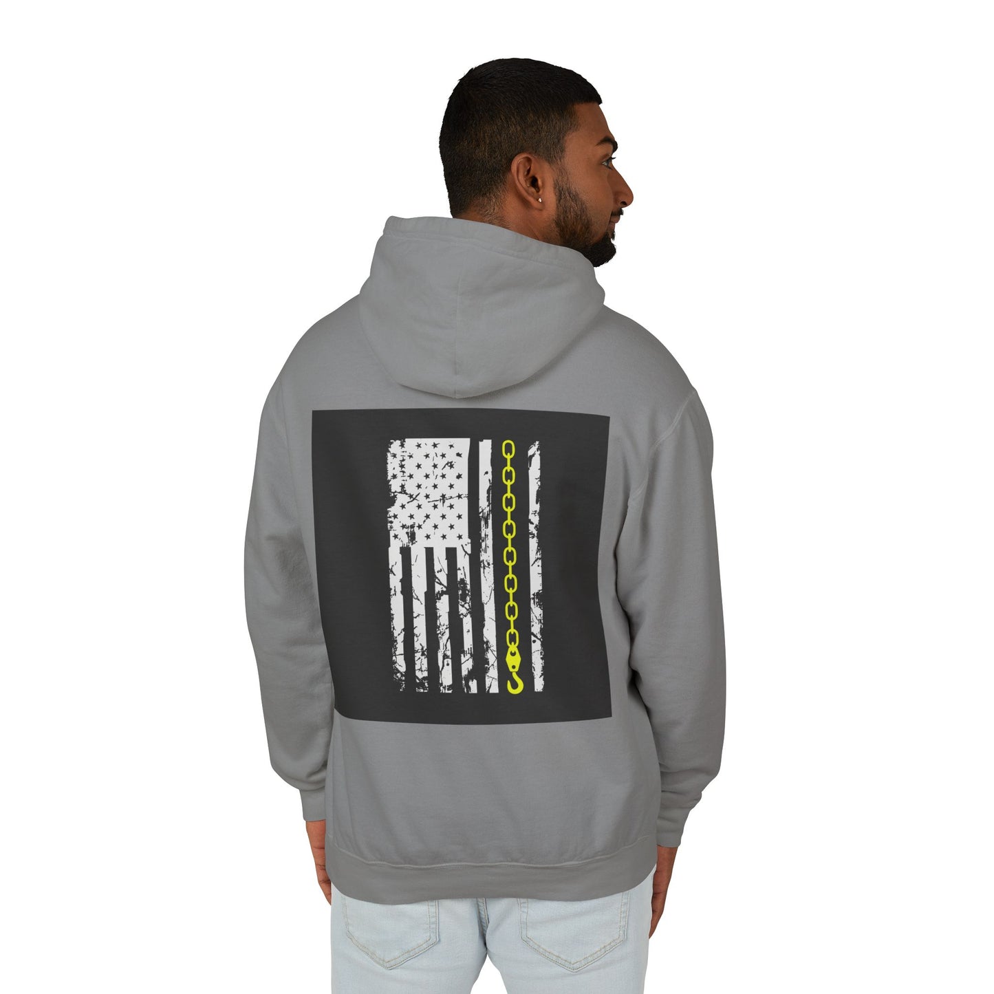 Thin Yellow Line Unisex Lightweight Hoodie