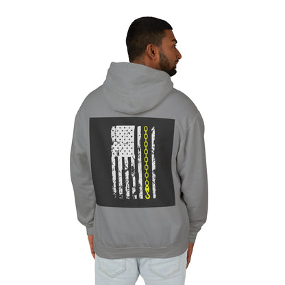 Thin Yellow Line Unisex Lightweight Hoodie