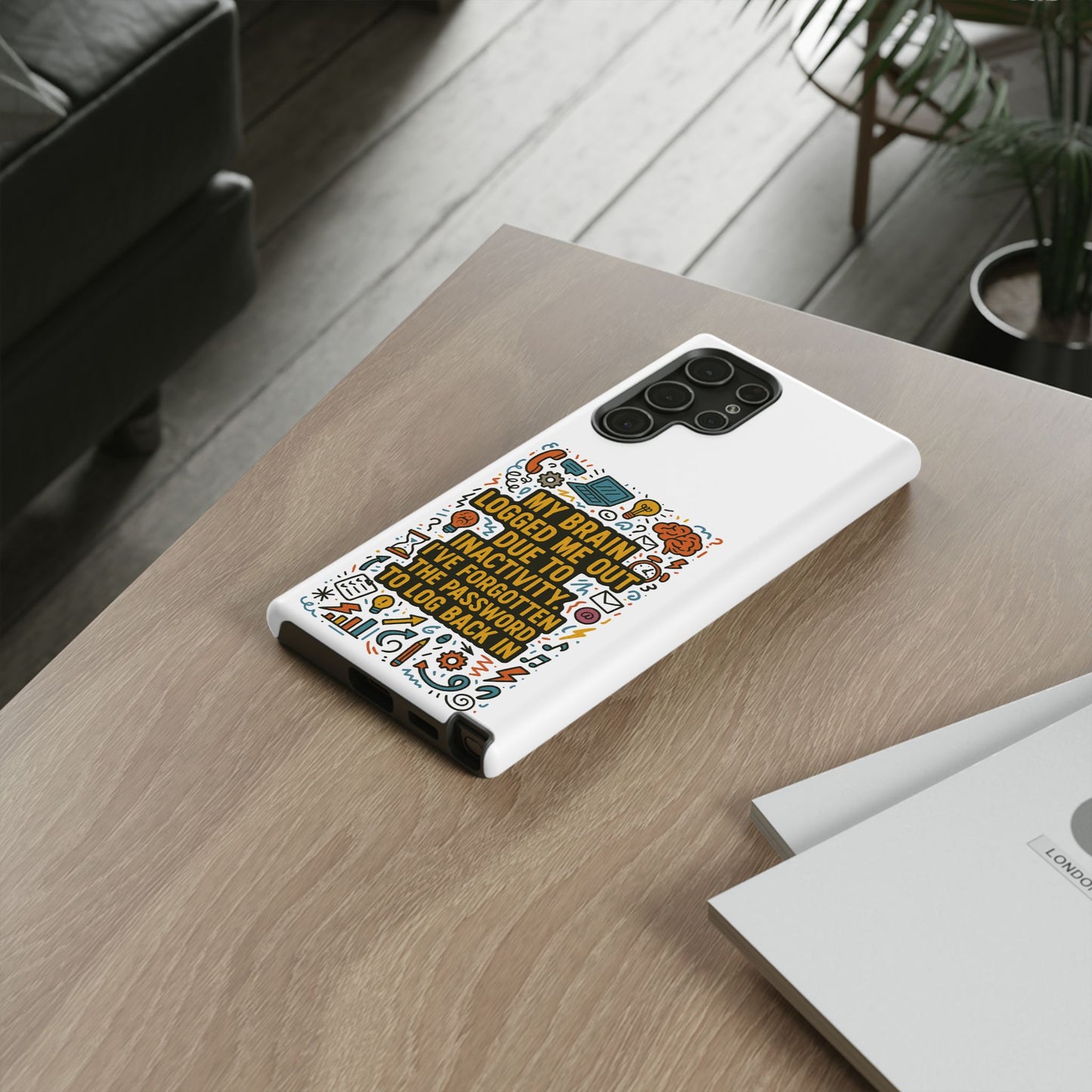 Logged Out Samsung Case