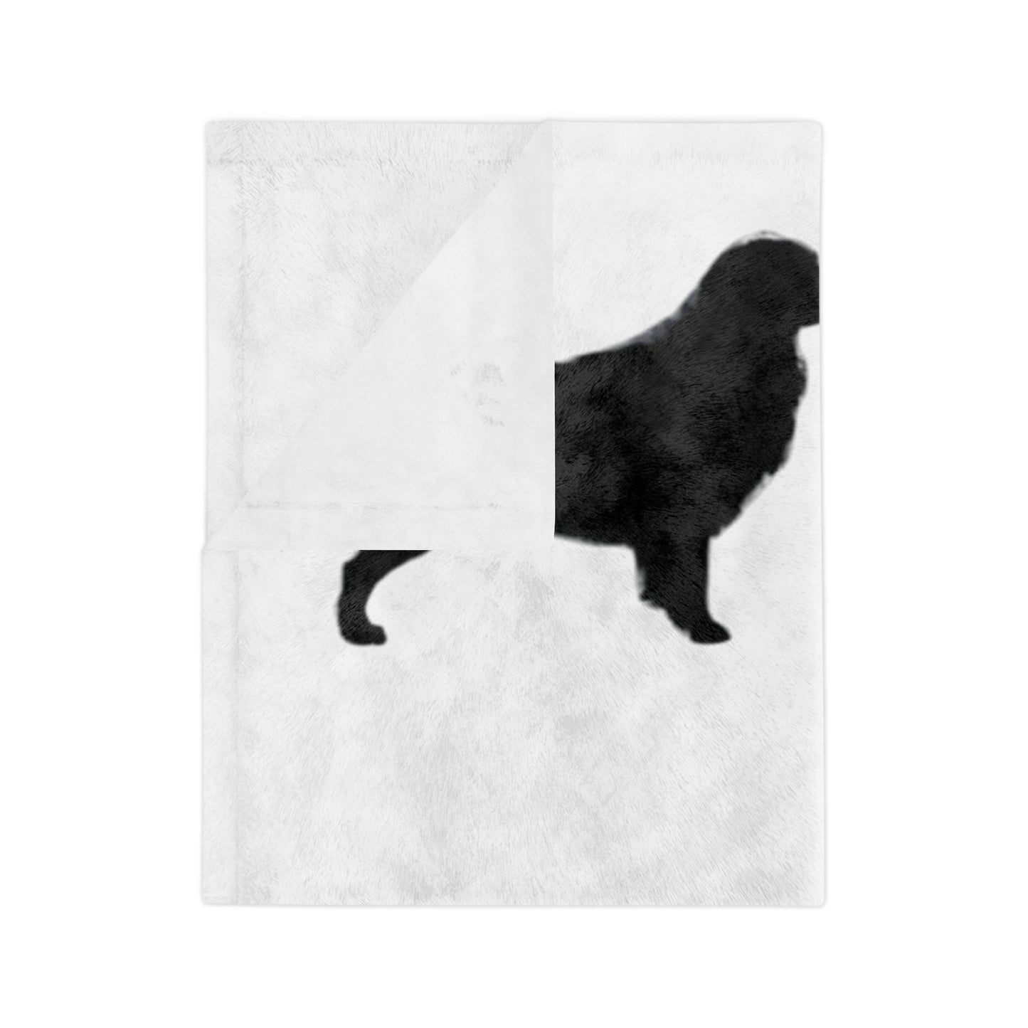 Aussie Silhouette Velveteen Microfiber Blanket