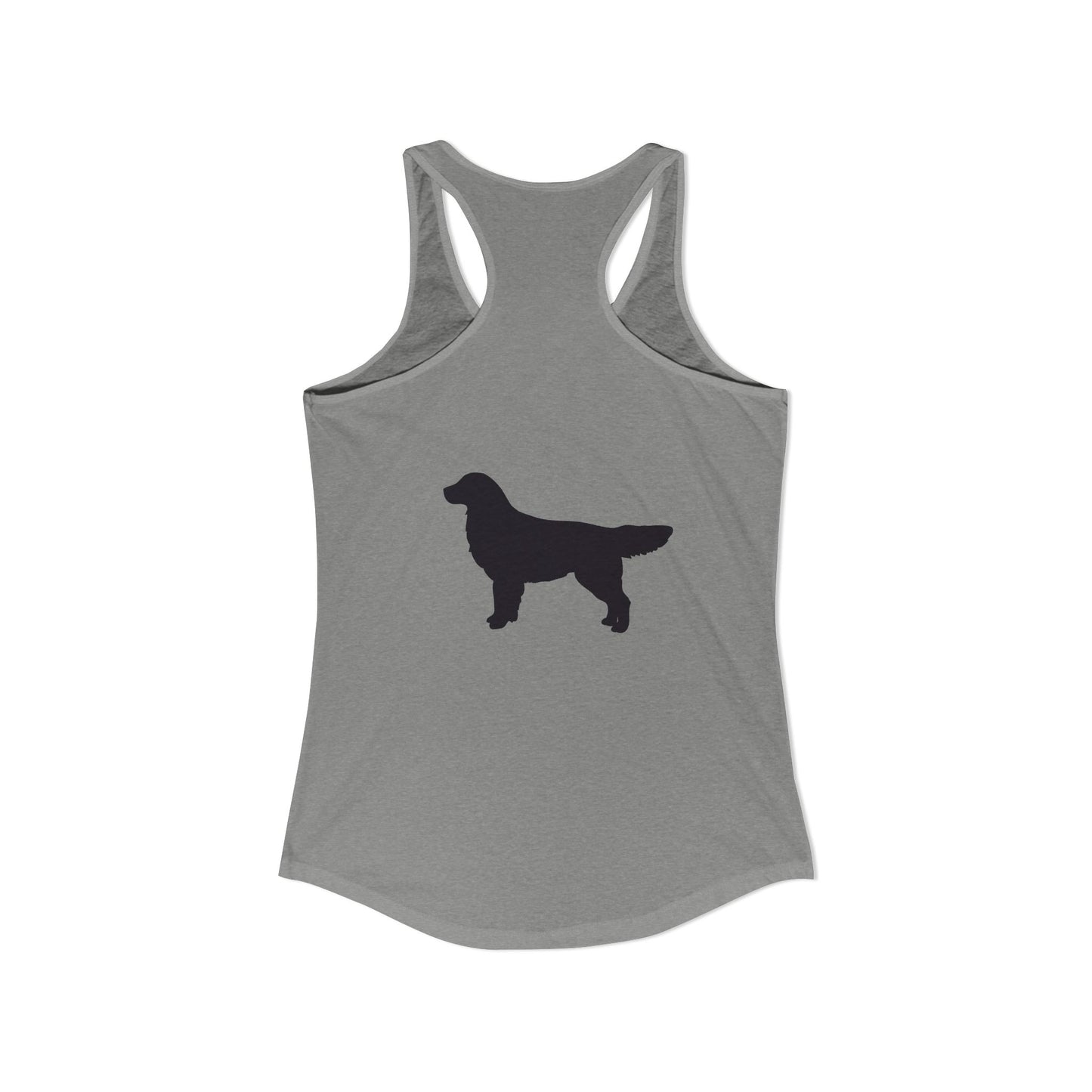 Golden Silhouette Women's Racerback Tank