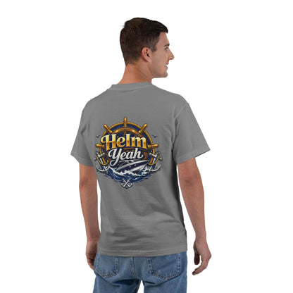 Helm Yeah Men's Short-Sleeve Crewneck Tee