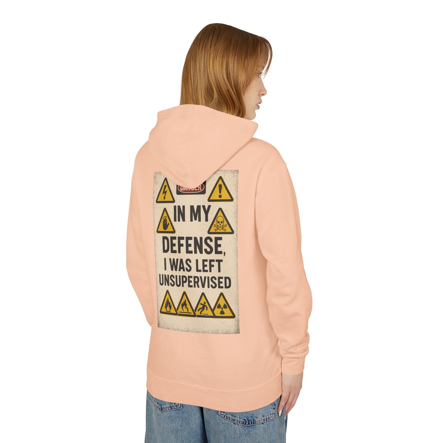 Unsupervised Unisex Lightweight Hoodie