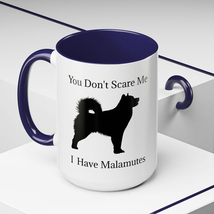 You Don't Scare Me 2-Tone Coffee Mug