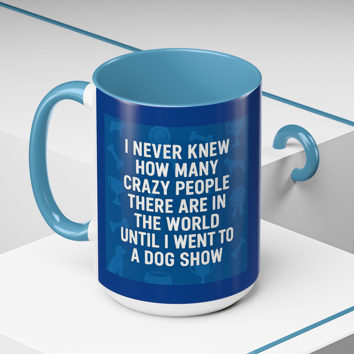Never Knew 2-Tone Coffee Mug